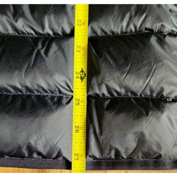 Eddie Bauer Down Vest Mens Tall Large Black EB650 Insulated Puffer Lightweight - Picture 10 of 10